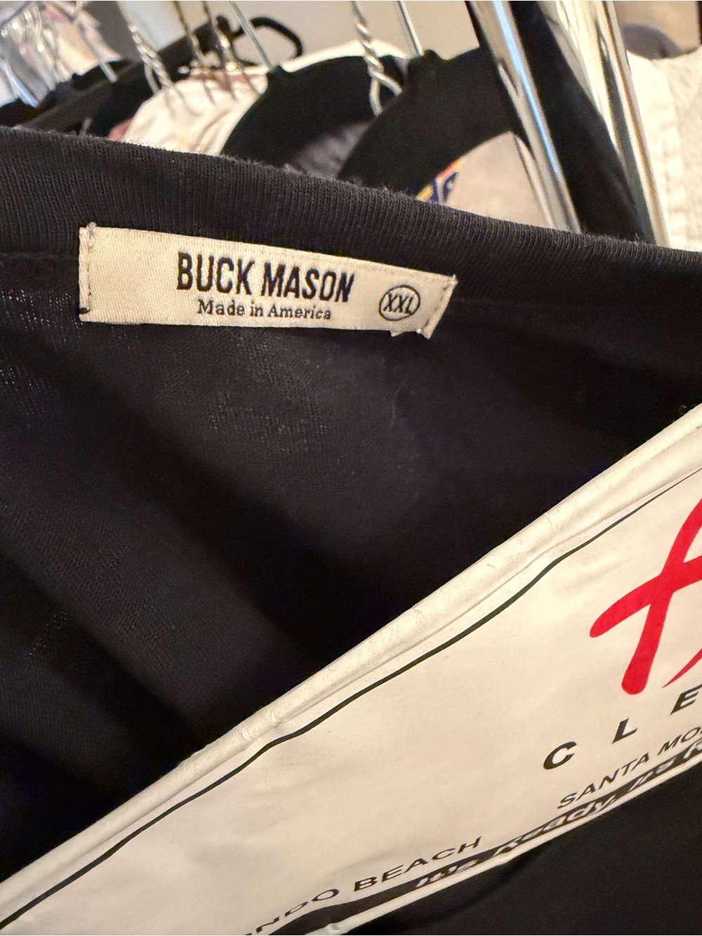 Buck Mason Men’s Black T shirt
